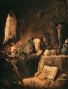 David Teniers the Younger The Temptation of St Anthony oil painting artist